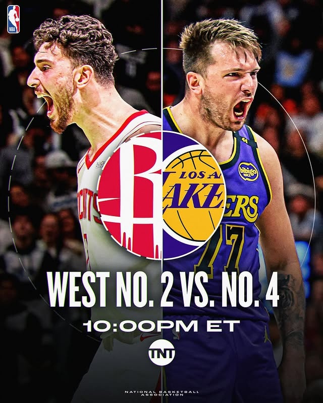 狂野西部焦點大戰(zhàn)！NBA官方發(fā)布火湖大戰(zhàn)海報：申京VS東契奇